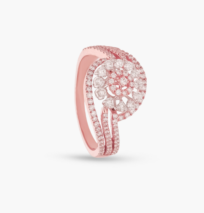 The Blooming Sparkle Ring